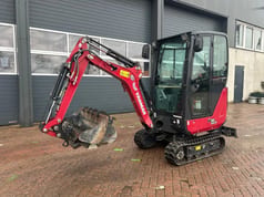 2022 Yanmar SV15VT mini excavator, side view 2022 Yanmar SV15VT mini excavator, side view