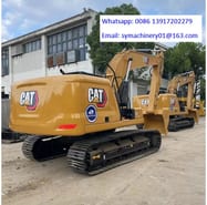 2024 Caterpillar 320GC crawler excavator, rear three-quarter view
