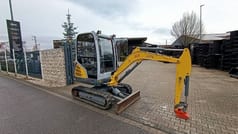 2018 Wacker Neuson ET24 mini excavator, side view