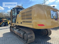 2020 Caterpillar 336-07C crawler excavator, rear three-quarter view