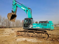 2022 Kobelco SK480LC crawler excavator side view 2022 Kobelco SK480LC crawler excavator side view