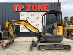 2017 Bobcat E26 mini excavator side view