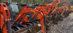 Minigraafmachine Kubota Yanmar Hitachi Bobcat Komatsu Cat Takeuchi JCB (2019) Minigraafmachine Kubota Yanmar Hitachi Bobcat Komatsu Cat Takeuchi JCB (2019)