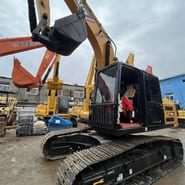 2018 Sany 215CPRO crawler excavator, front three-quarter view 2018 Sany 215CPRO crawler excavator, front three-quarter view