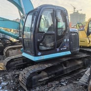 2024 Kobelco SK135SR crawler excavator cab view