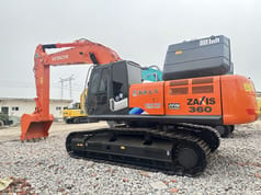 2023 Hitachi Zaxis 360 crawler excavator side view