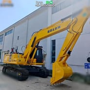 2023 Komatsu PC220-8 crawler excavator, side view
