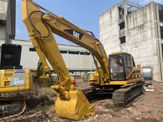2008 Caterpillar 320BL crawler excavator, side view 2008 Caterpillar 320BL crawler excavator, side view
