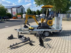 Mini-pelle Berger Kraus BK1250JSR