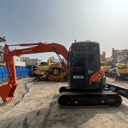 2020 Hitachi ZX55UR crawler excavator, side profile view 2020 Hitachi ZX55UR crawler excavator, side profile view