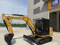 2024 Caterpillar 305.5E2 mini excavator, side view 2024 Caterpillar 305.5E2 mini excavator, side view