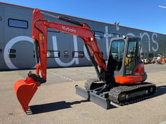 2012 Kubota KX161-3 mini excavator, side profile view