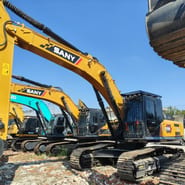 2024 Sany SY335C crawler excavator side view 2024 Sany SY335C crawler excavator side view