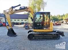 2013 Caterpillar 308E SR crawler excavator side view