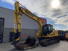2023 Komatsu PC240LC-11 crawler excavator, side view
