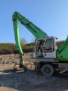 2012 Sennebogen 825 M GREEN LINE material handler side view