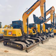 2024 Sany SY60C crawler excavator, front three-quarter view 2024 Sany SY60C crawler excavator, front three-quarter view