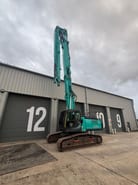 2021 Kobelco SK400DLC-10 crawler excavator side view 2021 Kobelco SK400DLC-10 crawler excavator side view