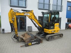 2022 JCB 35Z-1 mini excavator, side profile view 2022 JCB 35Z-1 mini excavator, side profile view