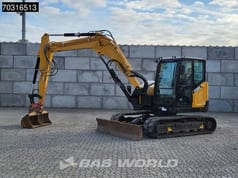 2023 Sany SY 80U mini excavator, side view