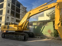 2020 Komatsu PC460 crawler excavator side view