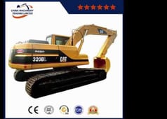 2008 Caterpillar 320BL crawler excavator, rear three-quarter view 2008 Caterpillar 320BL crawler excavator, rear three-quarter view