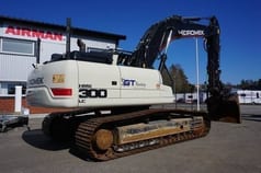 2016 Hidromek HMK 300 LC crawler excavator, rear three-quarter view