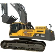 2017 Volvo EC480DL crawler excavator side view 2017 Volvo EC480DL crawler excavator side view
