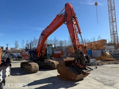 2022 Hitachi ZX210LC-7 crawler excavator, side view