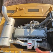 2023 Sany 365H crawler excavator engine compartment view
