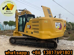 2023 Caterpillar 320 crawler excavator, rear three-quarter view 2023 Caterpillar 320 crawler excavator, rear three-quarter view