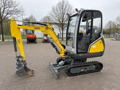 2025 Wacker Neuson ET18 mini excavator, side view 2025 Wacker Neuson ET18 mini excavator, side view