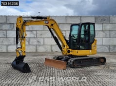 2022 Caterpillar 305C mini excavator side view