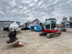 2023 Takeuchi TB257FR crawler excavator side view 2023 Takeuchi TB257FR crawler excavator side view