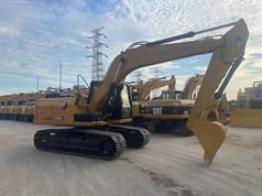 2024 Caterpillar 315D2 crawler excavator, side profile view
