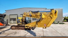 2016 Caterpillar 312EL crawler excavator, side view