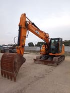 2022 JCB 150X LTDSV crawler excavator, front three-quarter view