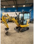 2023 Komatsu PC 17 R-5 mini excavator, side view 2023 Komatsu PC 17 R-5 mini excavator, side view
