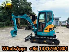 2022 Kubota U-35 mini excavator, side profile view 2022 Kubota U-35 mini excavator, side profile view