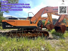 2020 Hyundai 330LC-9S excavator side view 2020 Hyundai 330LC-9S excavator side view