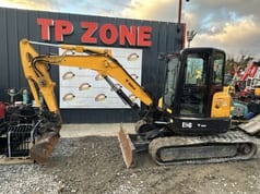 2016 Bobcat E50 mini excavator, side view