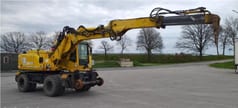 2005 Atlas 1604 ZW wheel excavator side view
