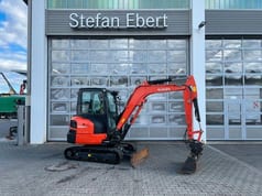 2024 Kubota KX037-4 mini excavator side view