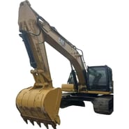 2021 Caterpillar 320GC crawler excavator, front three-quarter view 2021 Caterpillar 320GC crawler excavator, front three-quarter view