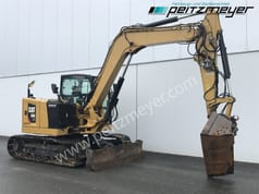 2019 Caterpillar 308-07 ECR mini excavator side view