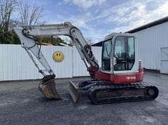 2007 Takeuchi TB180FR crawler excavator side view 2007 Takeuchi TB180FR crawler excavator side view