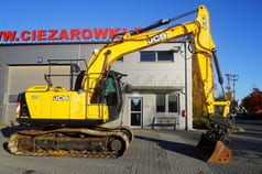 2016 JCB JS145LC crawler excavator, side view
