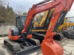 2024 Kubota KX163 mini excavator, side profile view 2024 Kubota KX163 mini excavator, side profile view