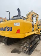 2023 Komatsu PC210LC crawler excavator rear view 2023 Komatsu PC210LC crawler excavator rear view