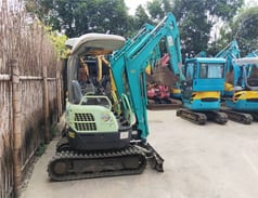 2023 Yanmar VIO15 mini excavator, side view